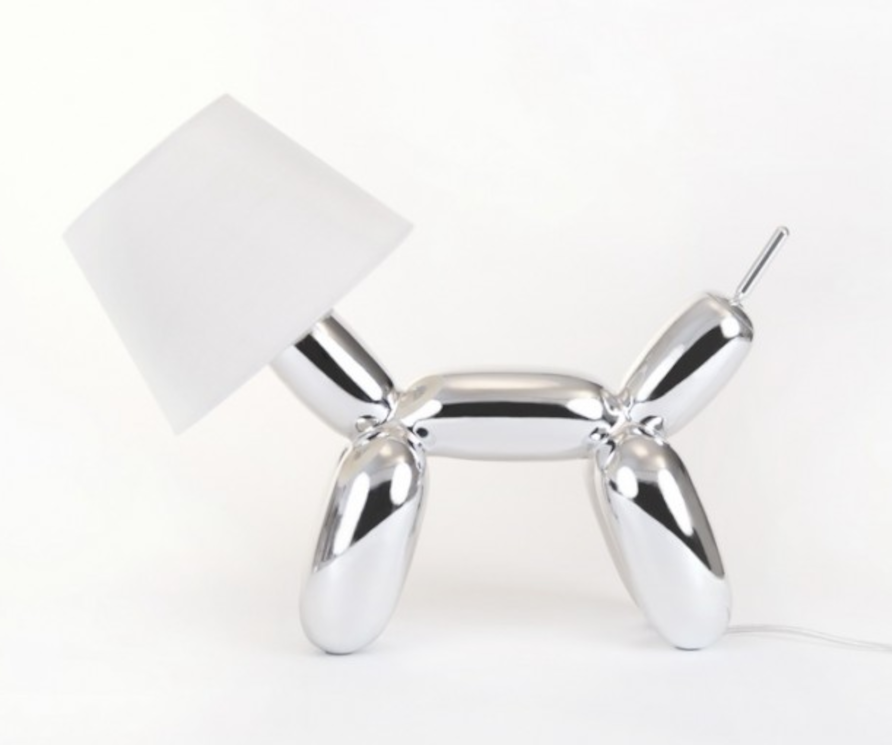 10133 Tischlampe silber